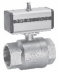 Valvole a sfera automatizzate ottone Omal